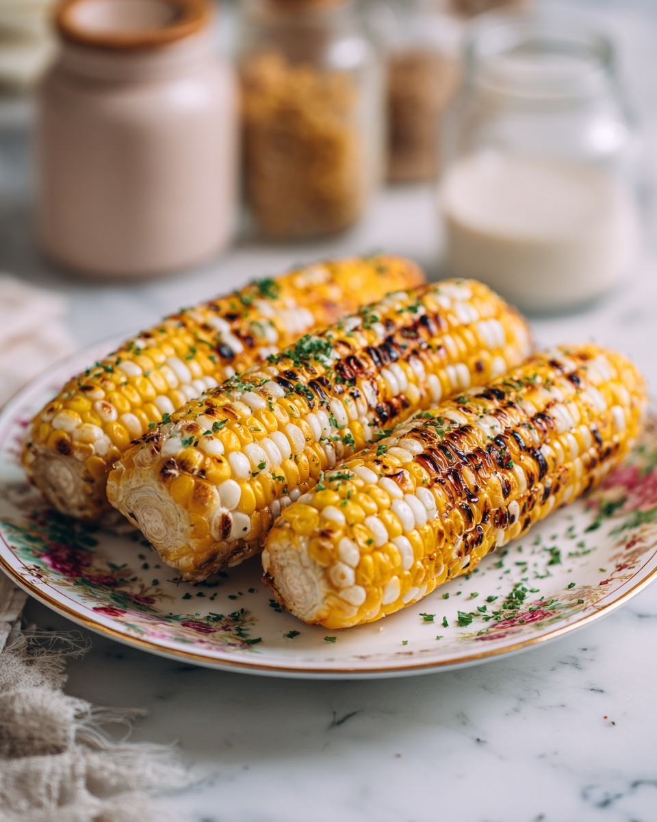 Garlic Herb Corn on the Cob Recipe - Recipe Image