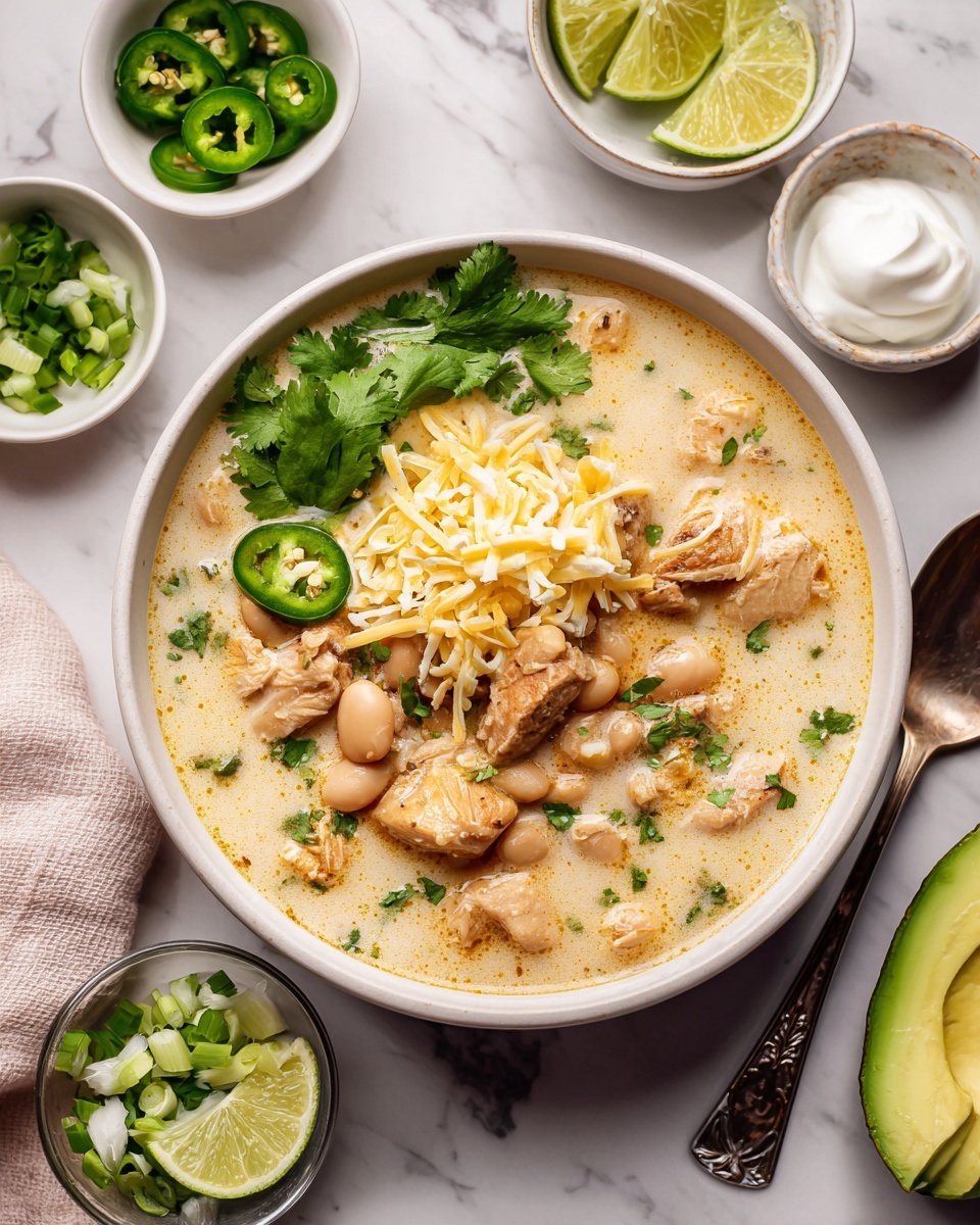 Cajun White Chicken Chili Recipe - Recipe Image