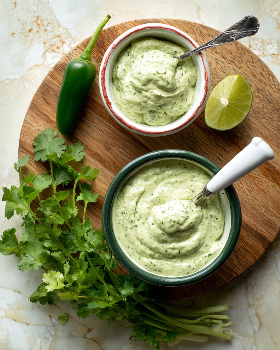 Aji Verde (Peruvian Green Sauce) Recipe - Recipe Image