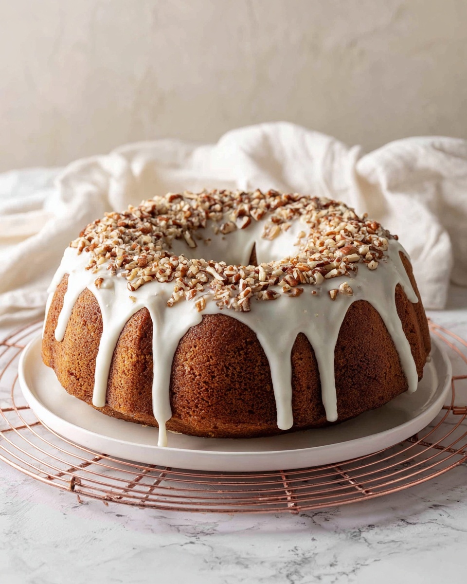 Butter Pecan Pound Cake Recipe - Recipe Image