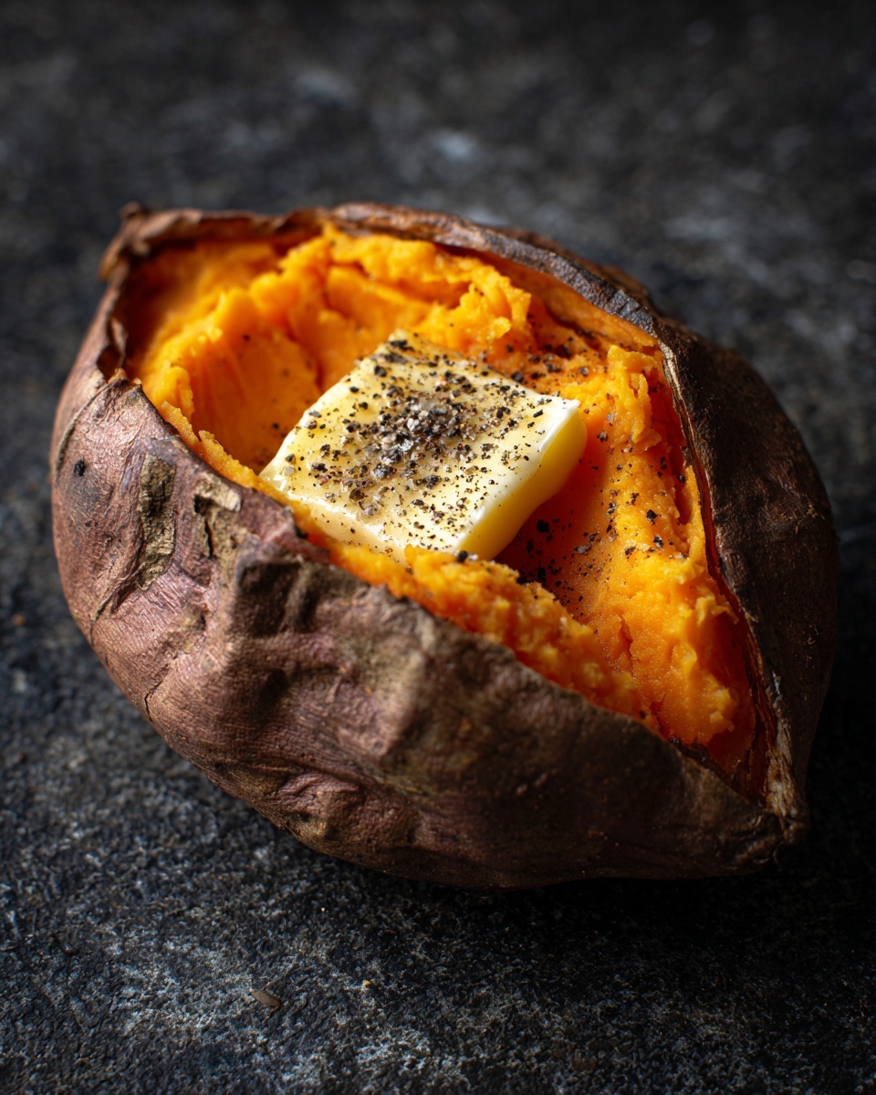 Air Fryer Baked Sweet Potato Recipe - Recipe Image