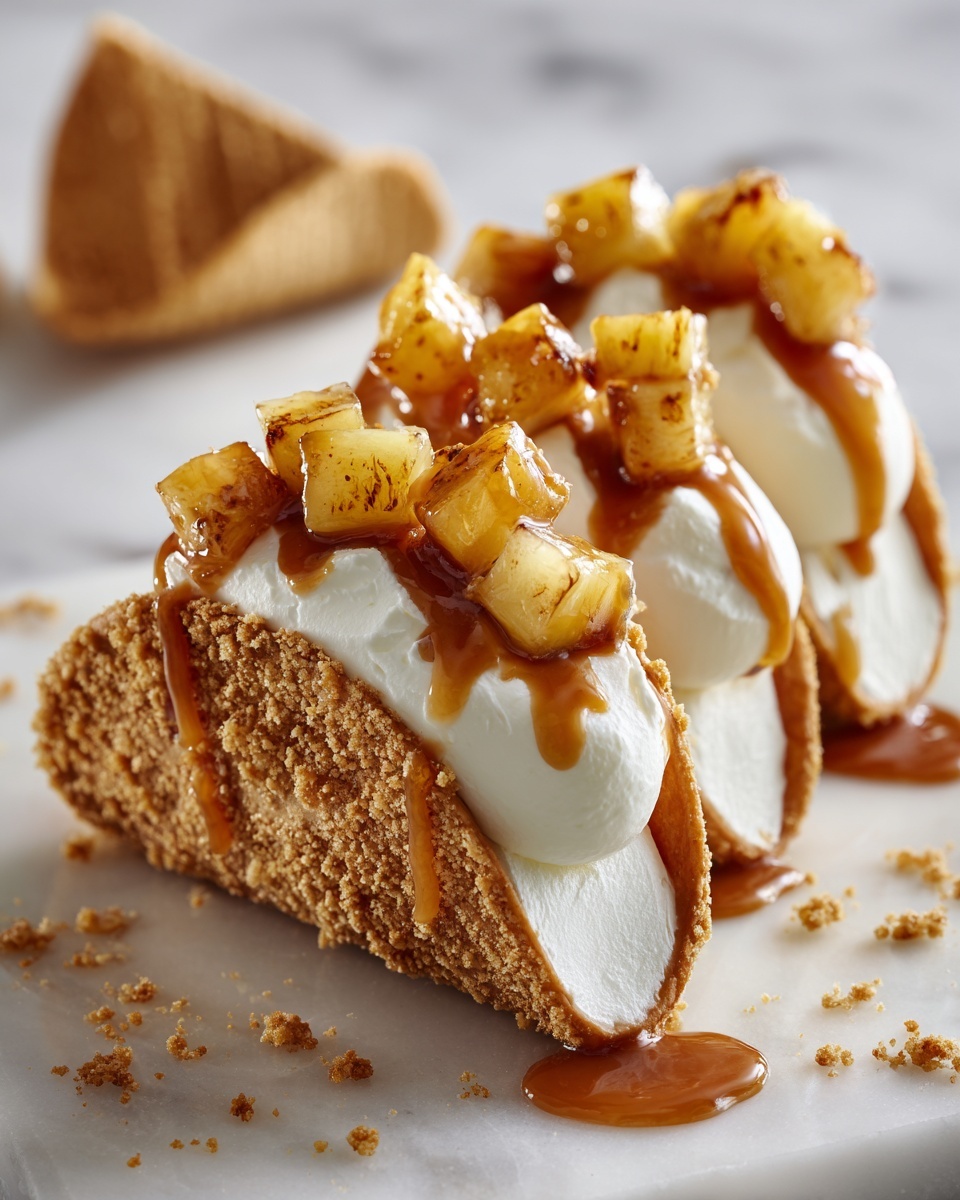 Apple Cheesecake Tacos Recipe - Recipe Image
