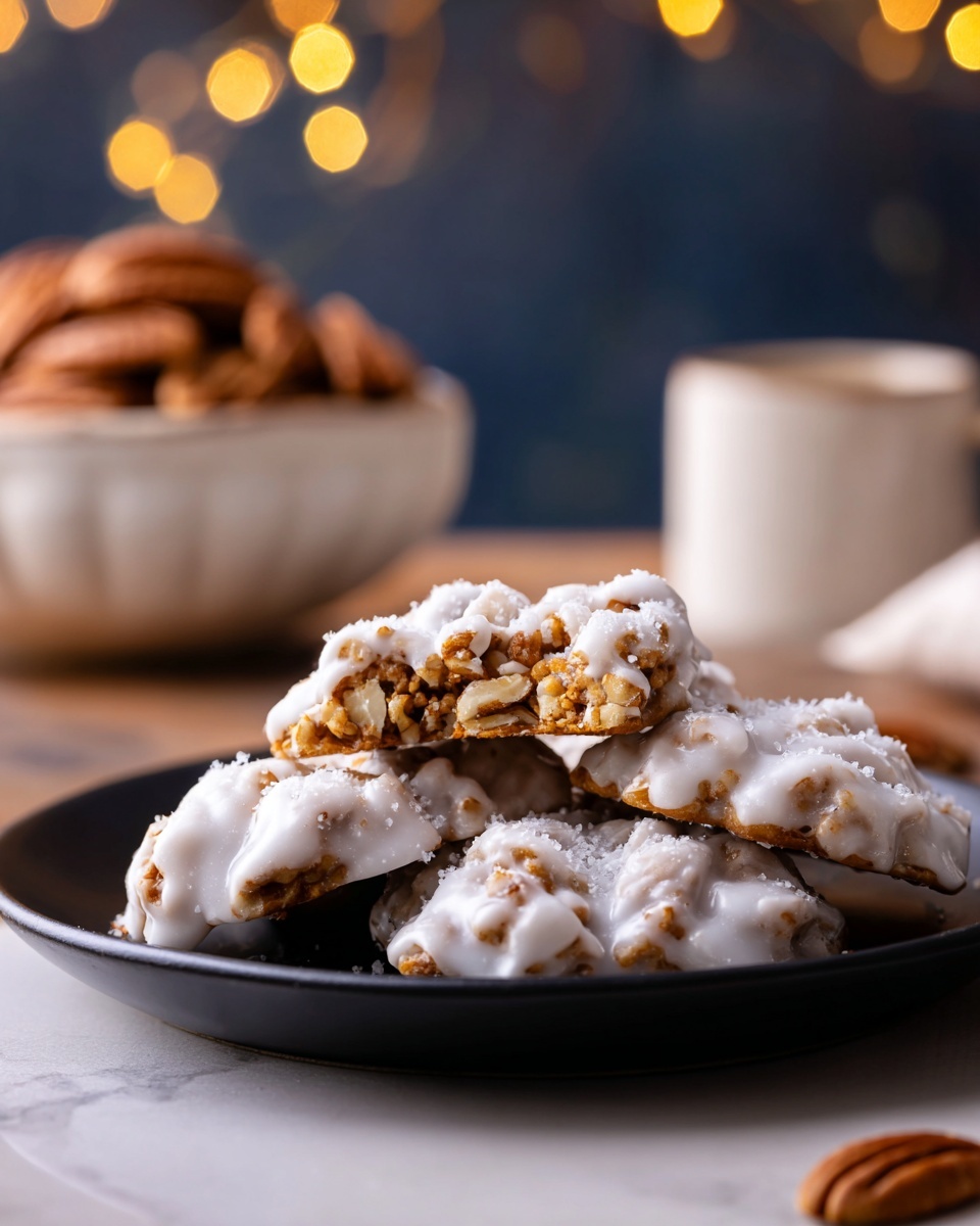 Easy Vanilla Pecan Pralines Recipe - Recipe Image