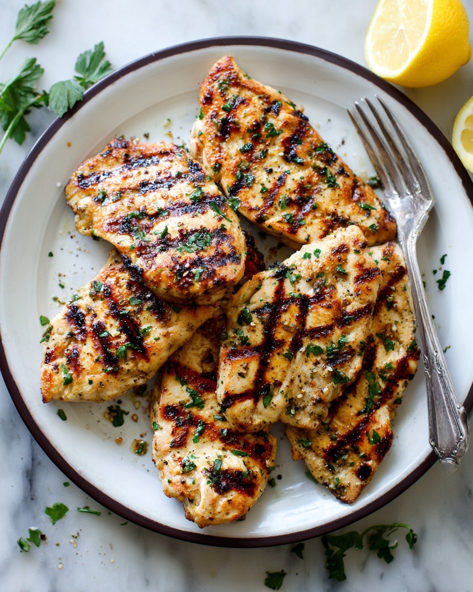 Lemon Herb Grilled Chicken Recipe - Recipe Image