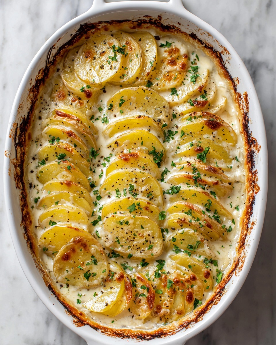 Cheesy Scalloped Potatoes: The Ultimate Comfort Food Recipe - Recipe Image