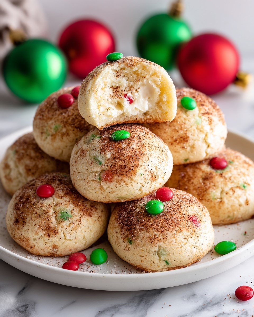 Christmas Cheesecake Snickerdoodles Recipe - Recipe Image
