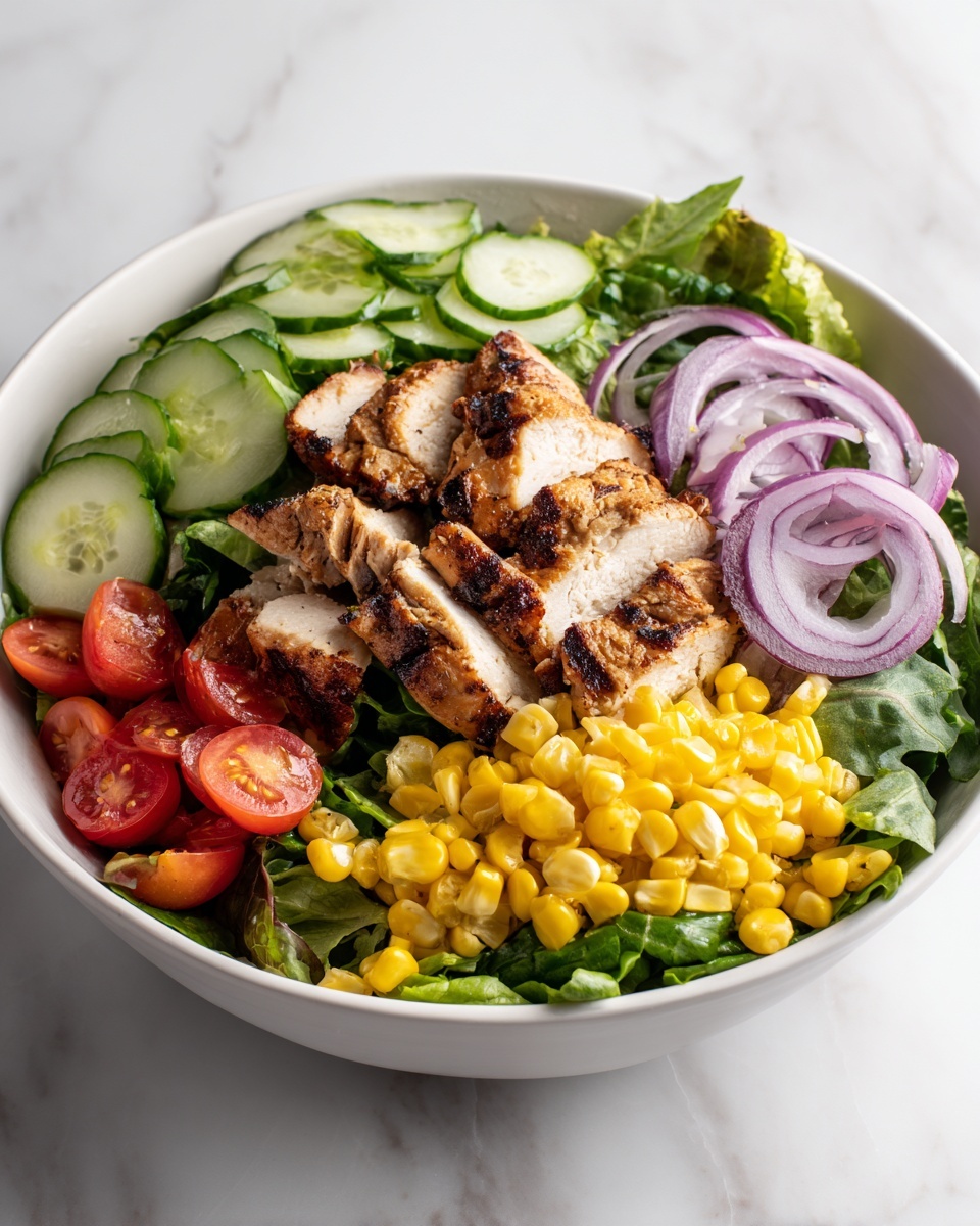 Healthy Ranch Chicken Salad Recipe - Recipe Image