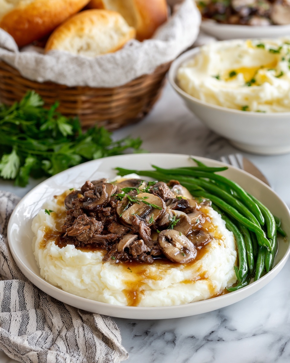 No-Peek Beef Tips Recipe - Recipe Image