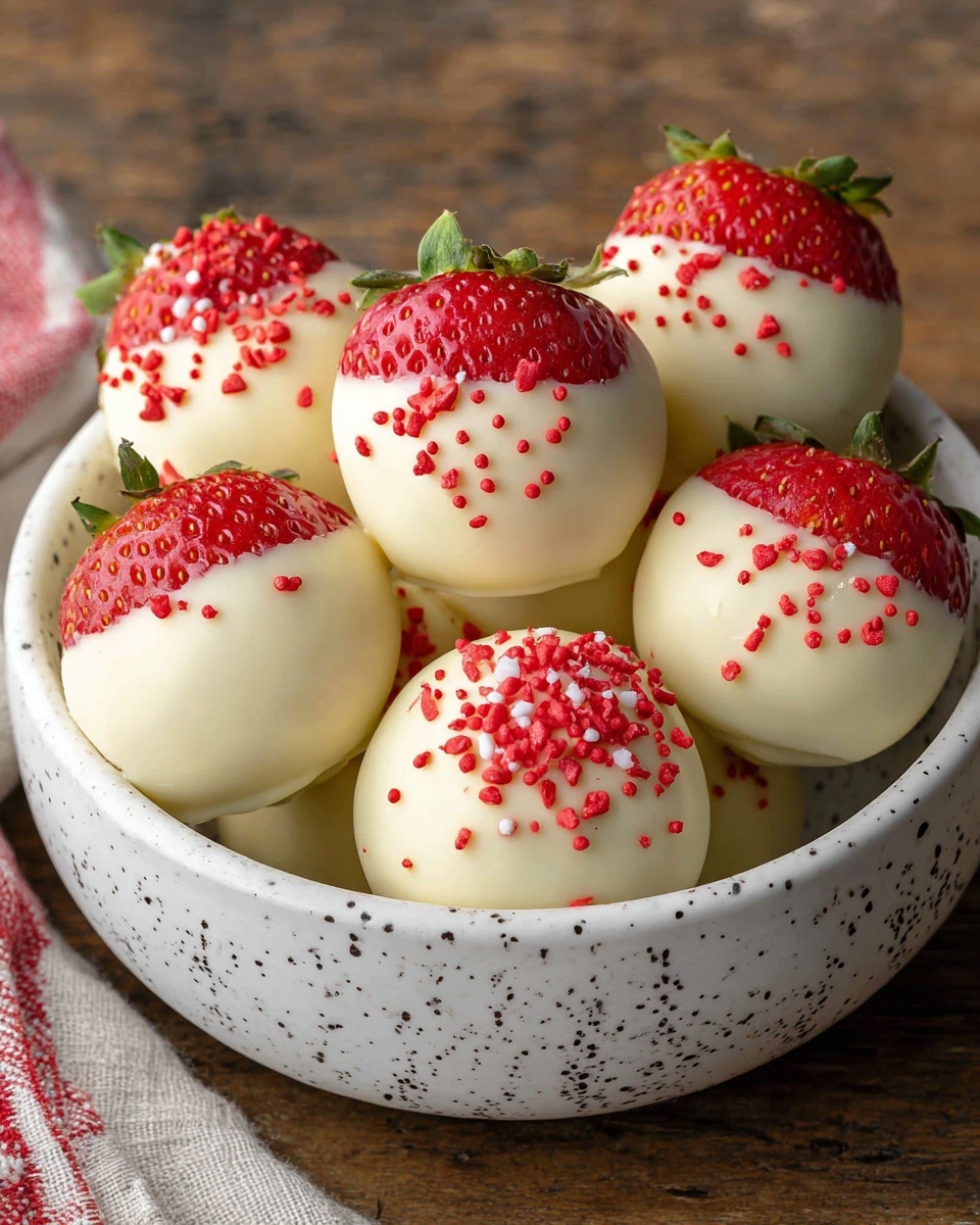Strawberry Cake Balls Recipe - Recipe Image