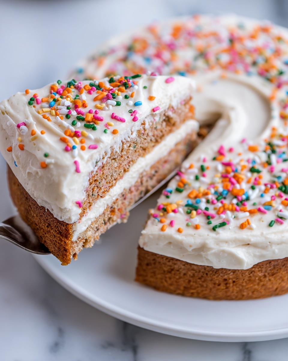 Funfetti Layer Cake Recipe - Recipe Image