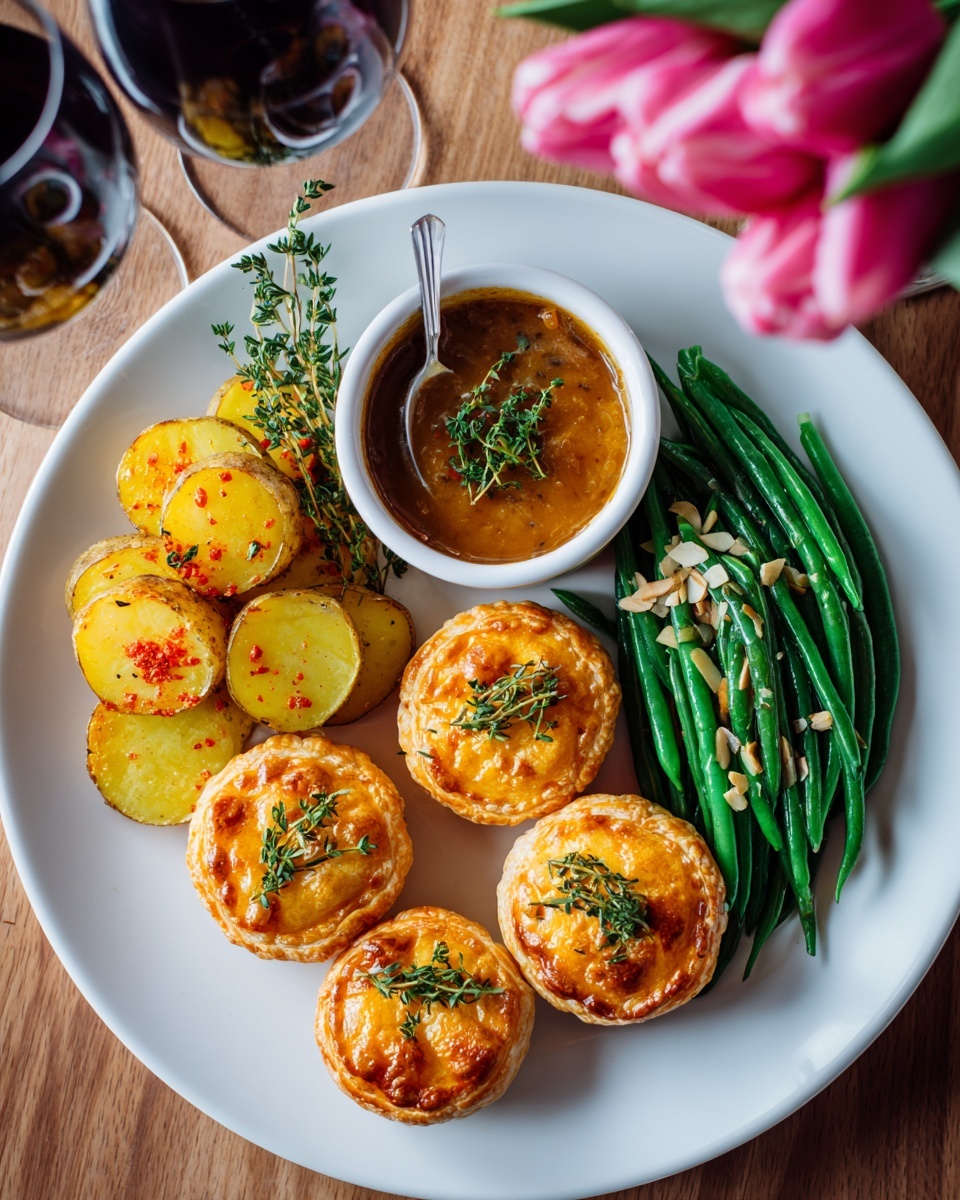 Ground Beef Wellingtons Recipe - Recipe Image