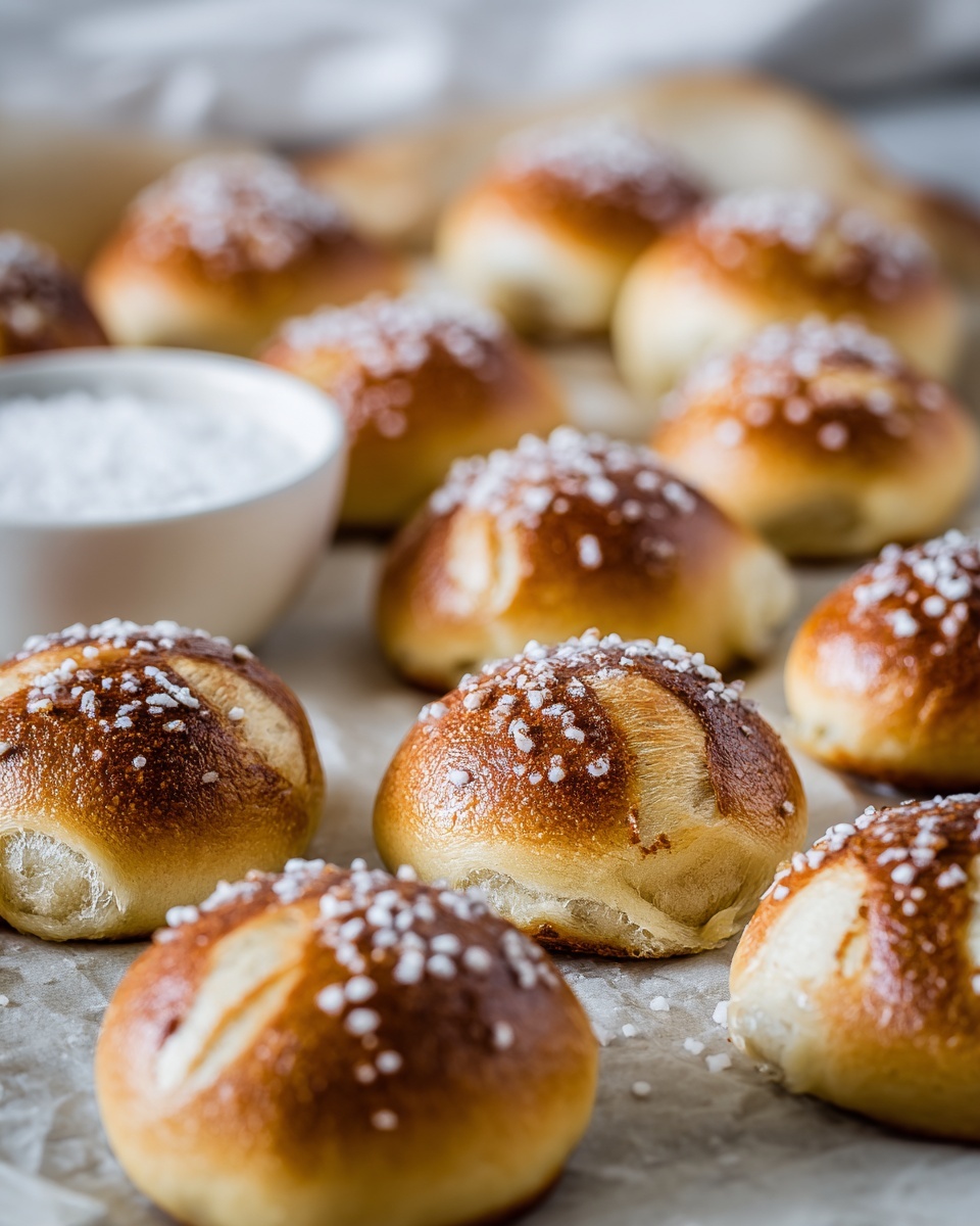 Canned Biscuit Pretzel Bites Recipe - Recipe Image