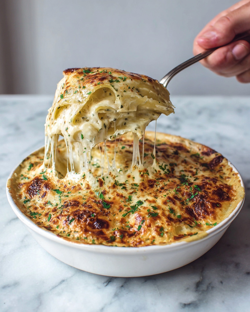 Chicken Alfredo Casserole Recipe - Recipe Image