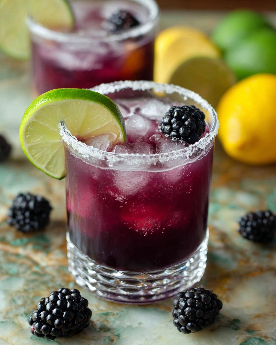 Blackberry Margarita Smash Recipe - Recipe Image