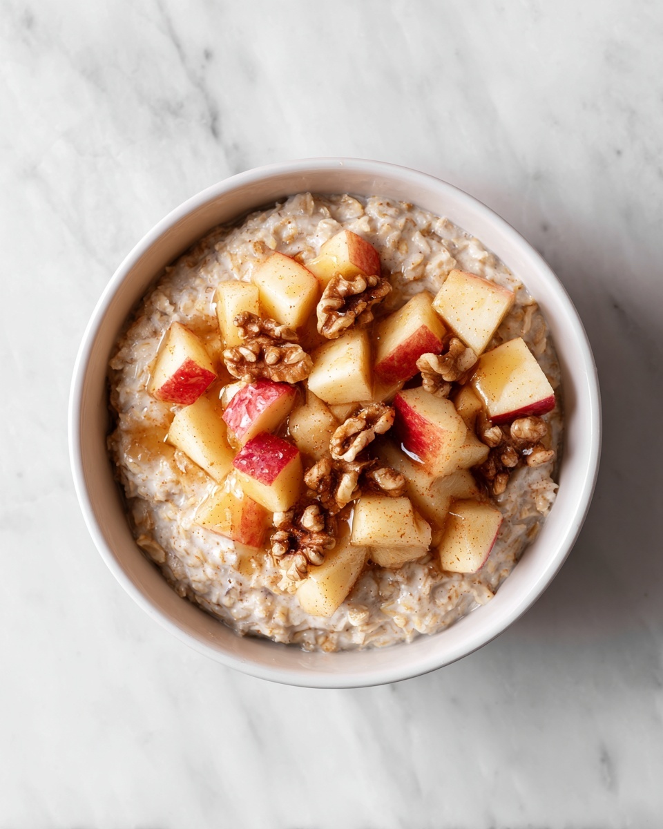One Pot Apple Cinnamon Oatmeal Recipe - Recipe Image