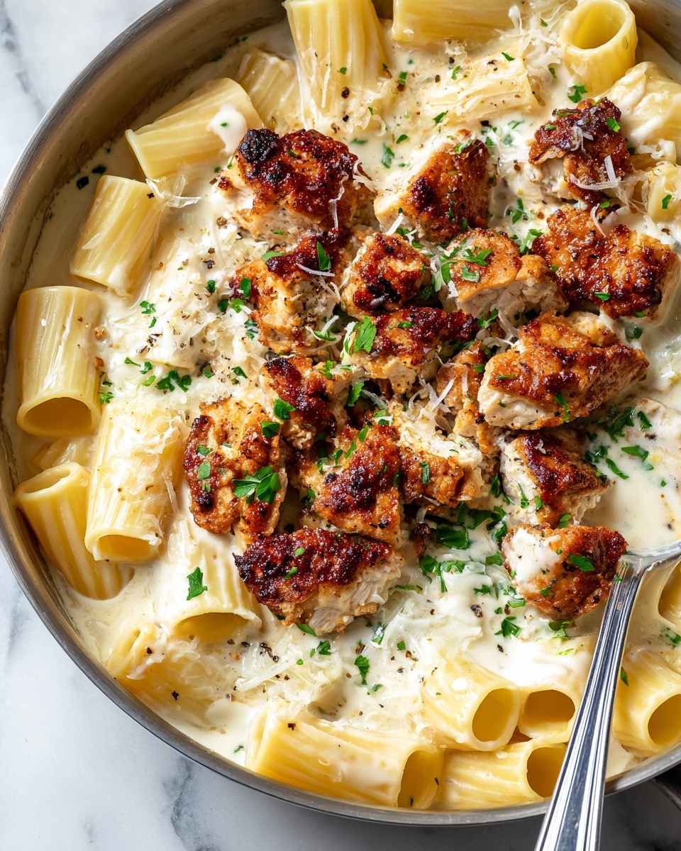 Creamy Parmesan Chicken Recipe - Recipe Image