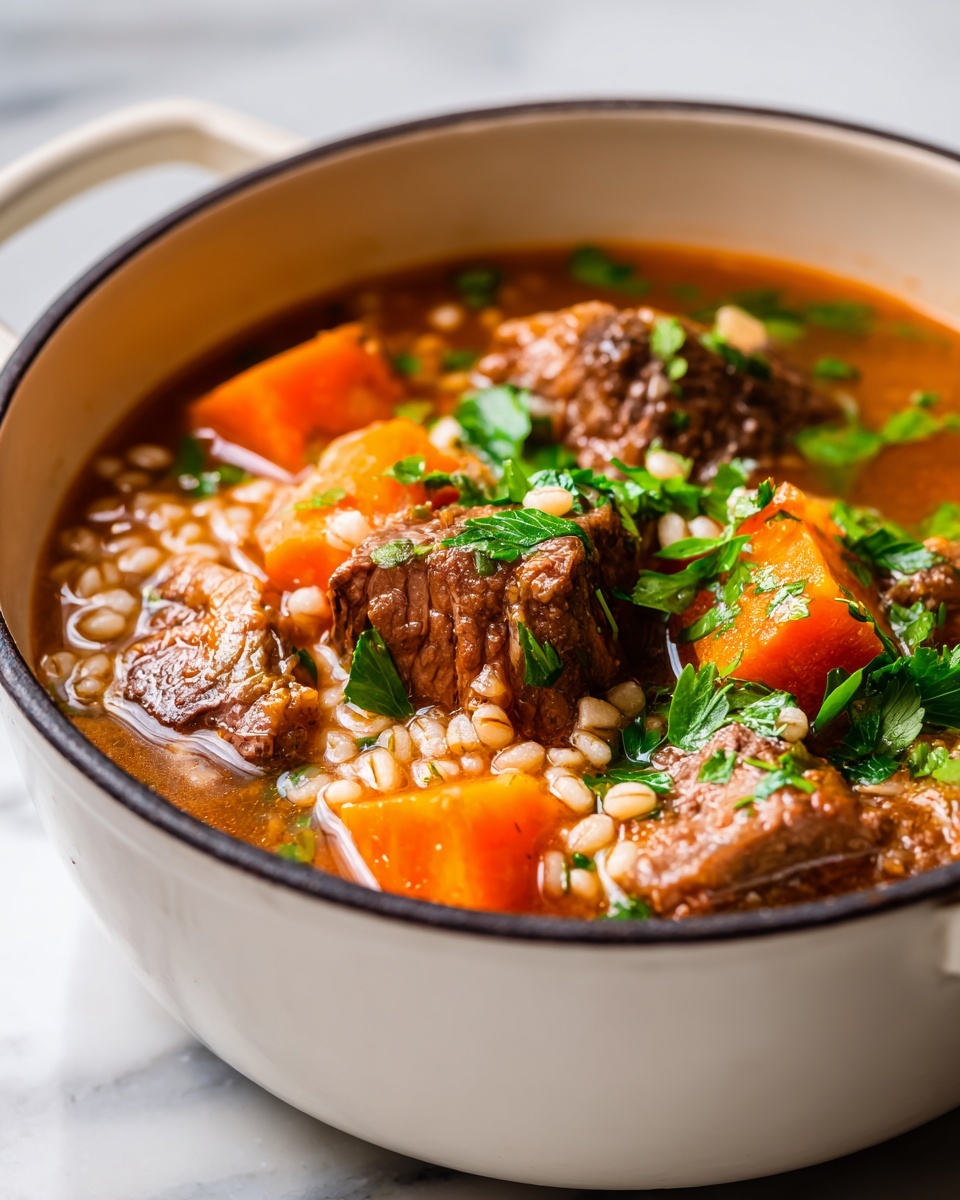 Beef and Barley Soup Recipe - Recipe Image