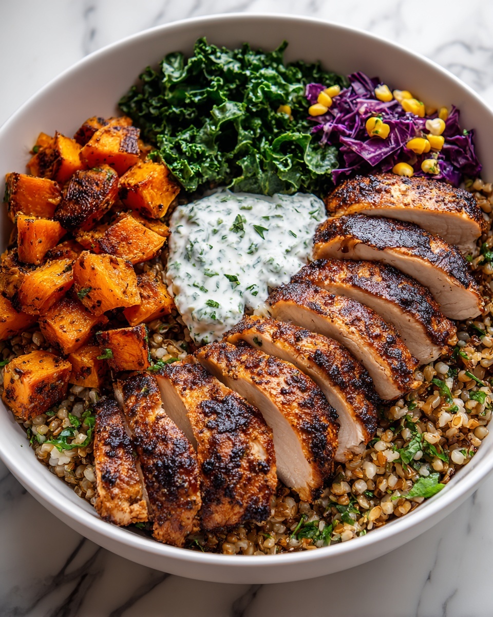Blackened Chicken and Sweet Potato Bowls Recipe - Recipe Image