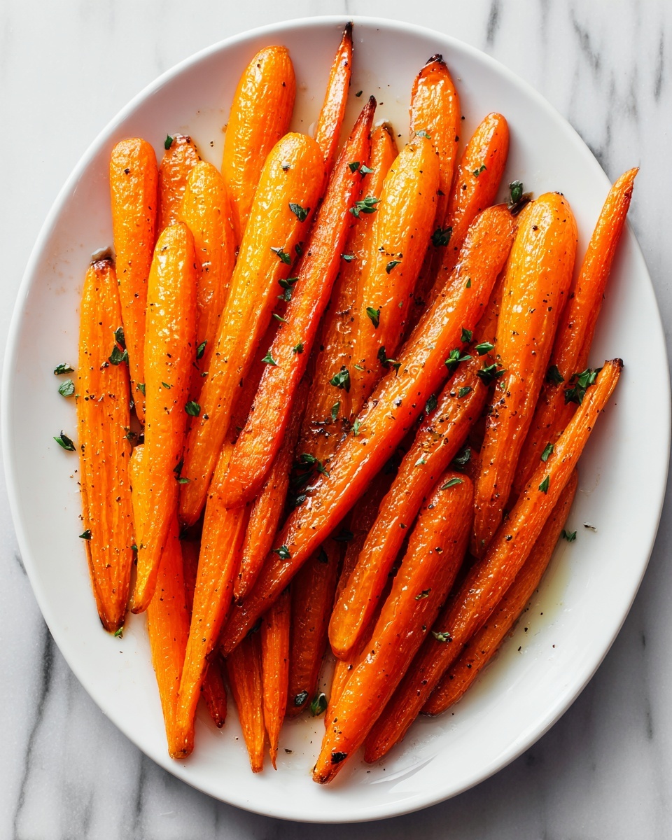 Roasted Parsley Carrots Recipe - Recipe Image