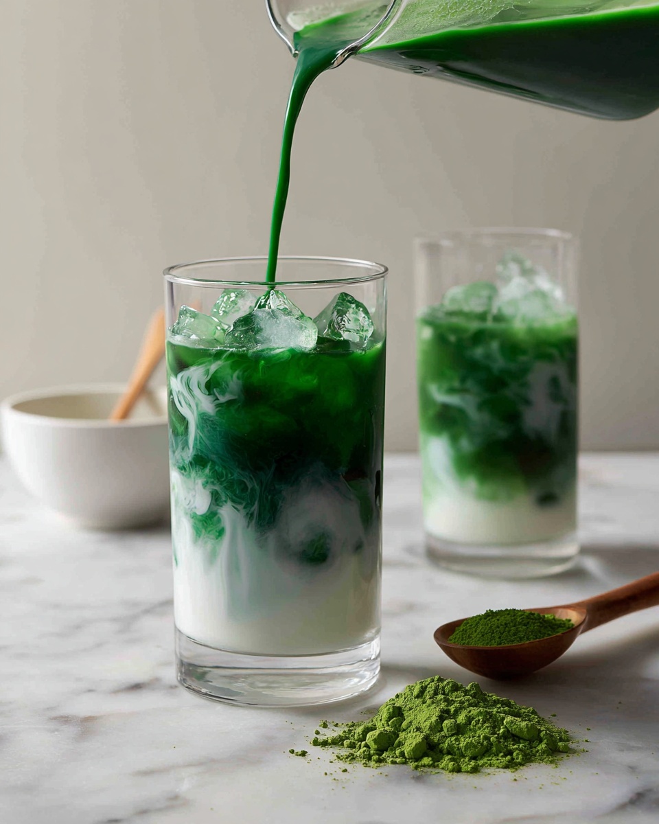 Iced Matcha Latte Recipe - Recipe Image