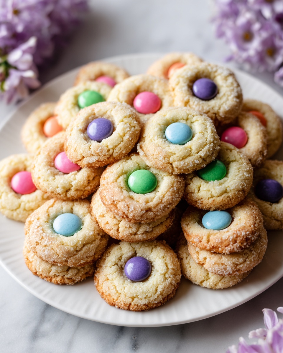 Easter Bunny Button Cookies Recipe - Recipe Image