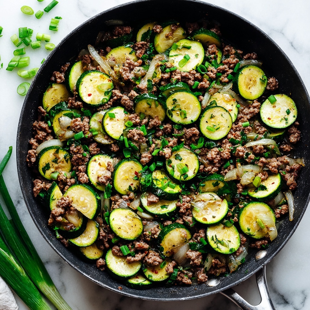 Ground Turkey Zucchini Stir-Fry Recipe - Recipe Image