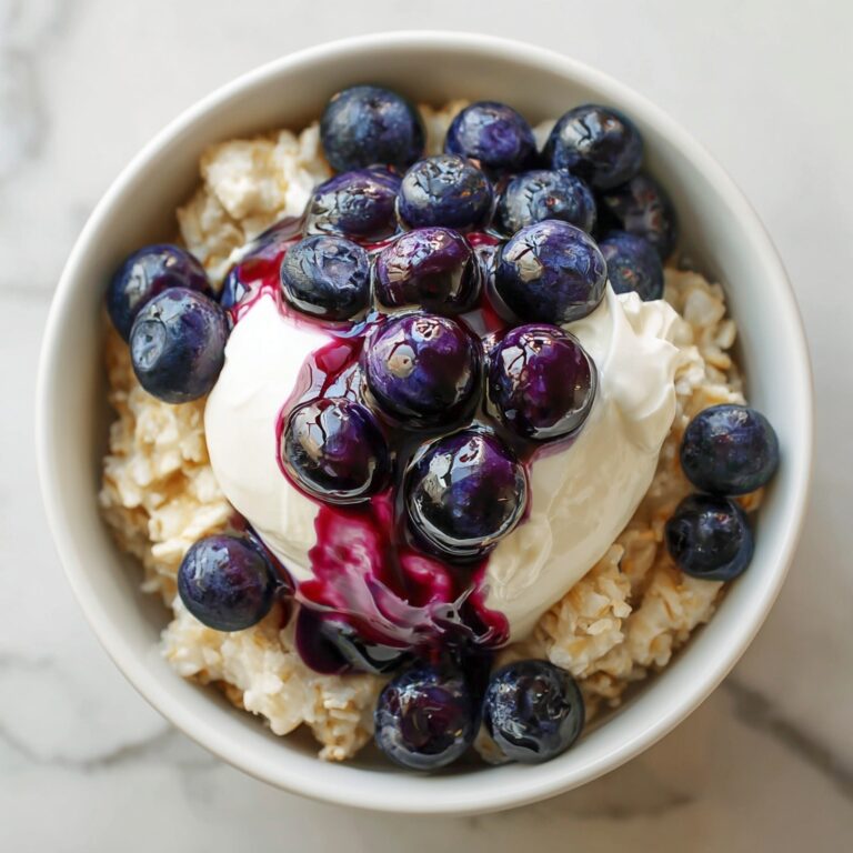 Blueberry Cheesecake Baked Oats Recipe