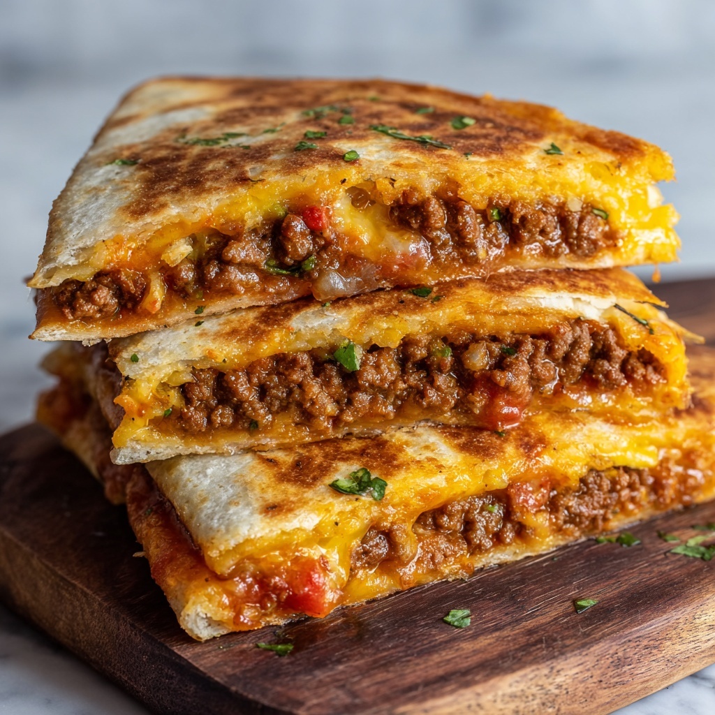 Quesadilla Burgers Recipe - Recipe Image