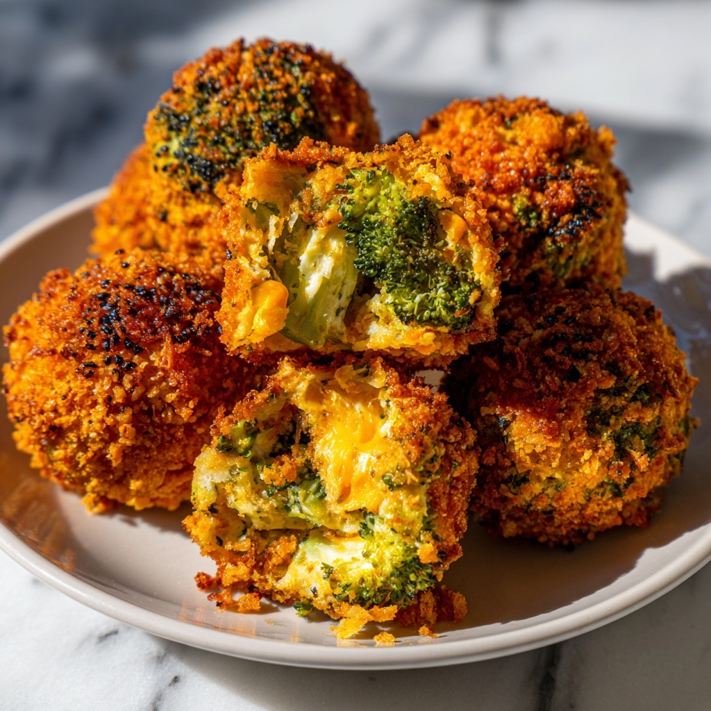Baked Broccoli Cheese Balls Recipe - Recipe Image