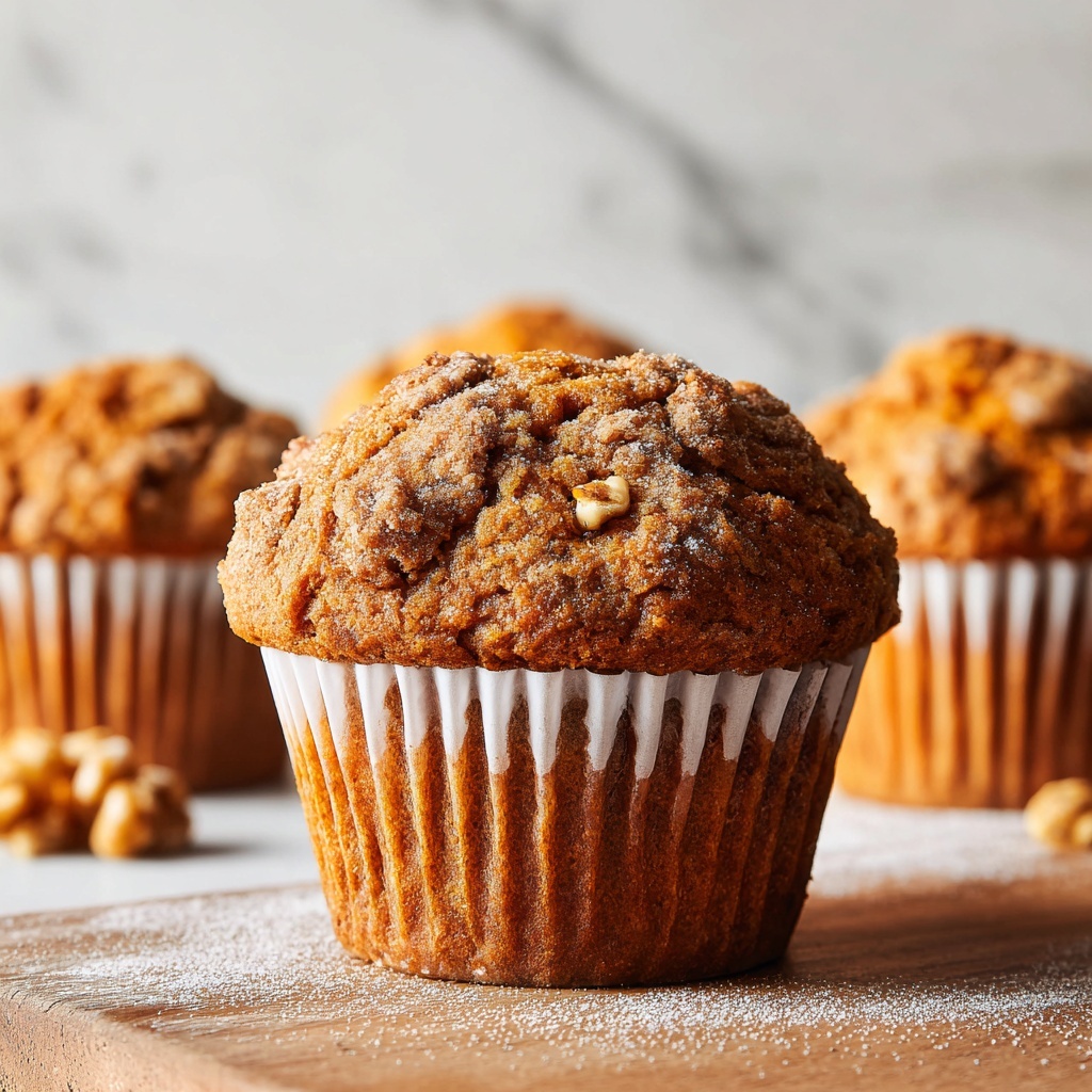 Spiced Pear Muffins Recipe - Recipe Image