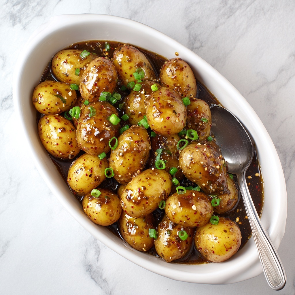 Honey Mustard Skillet Potatoes Recipe - Recipe Image