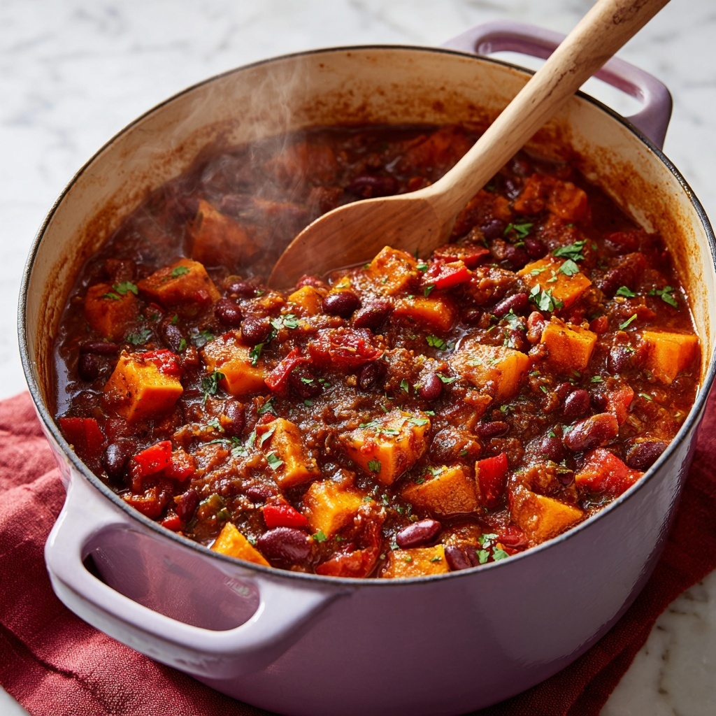 Vegetarian Pumpkin Chili Recipe - Recipe Image