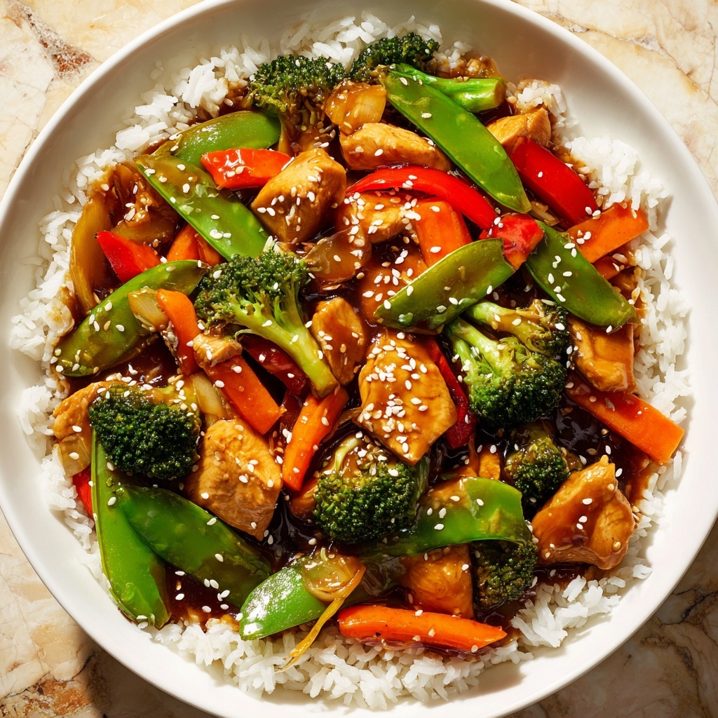 Quick and Easy Chicken Stir Fry with Vegetables Recipe - Recipe Image