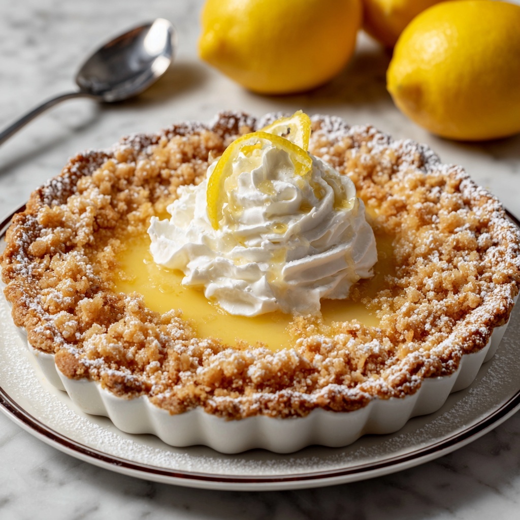 Magic Lemon Cobbler Recipe - Recipe Image