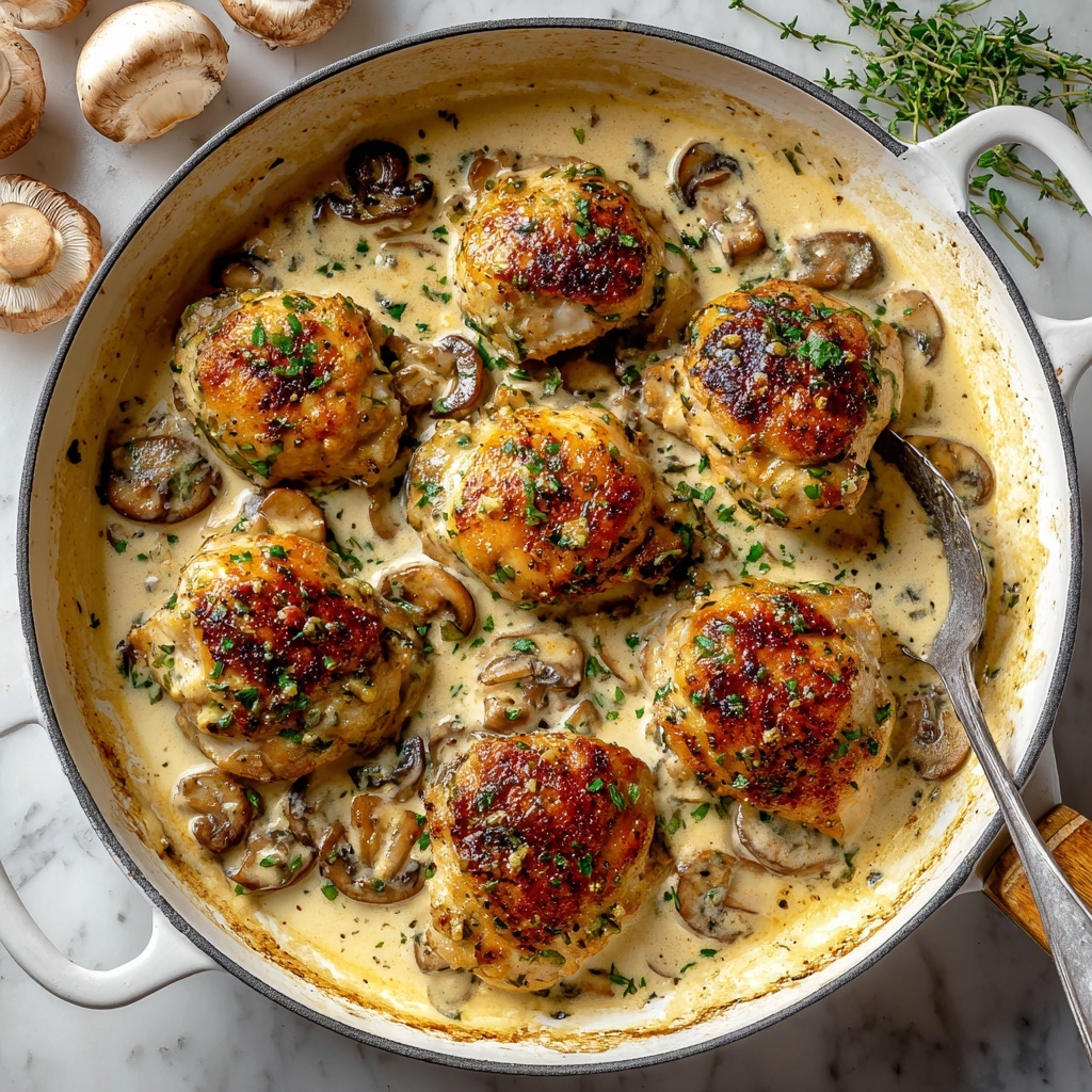 Chicken with Mushroom Sauce Recipe - Recipe Image