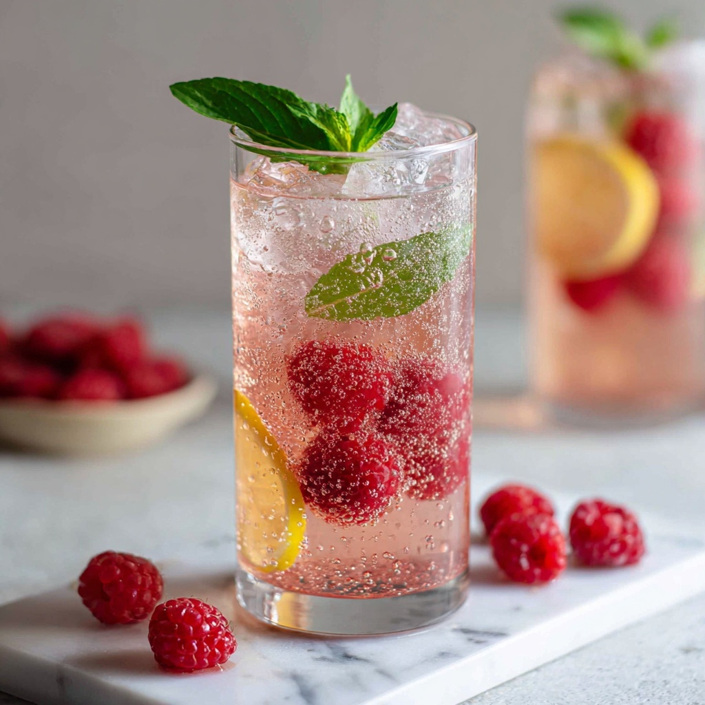 Sparkling Raspberry Lemonade: Refreshing Recipe for Summer Sips Recipe - Recipe Image