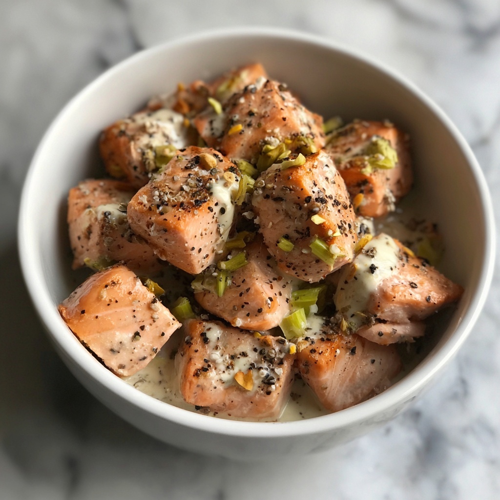 Crispy Spicy Salmon Bites Recipe - Recipe Image