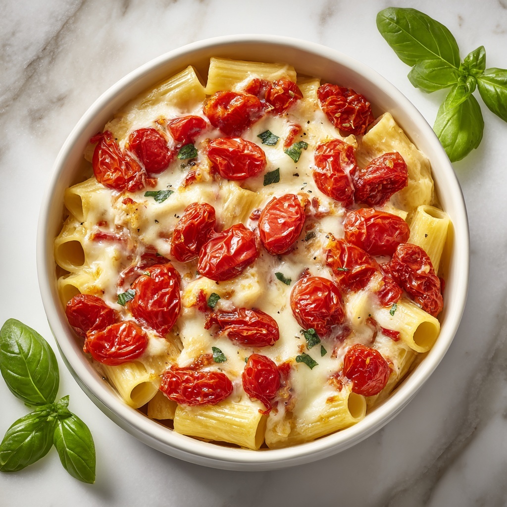 Roasted Tomato and Garlic Ricotta Pasta Recipe - Recipe Image