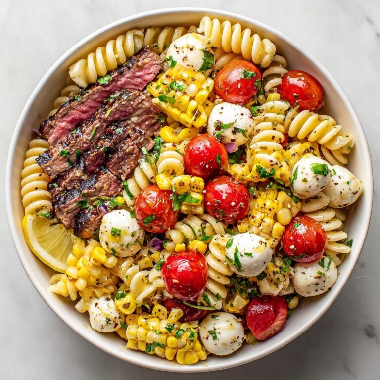 Chimichurri Steak Pasta Salad Recipe