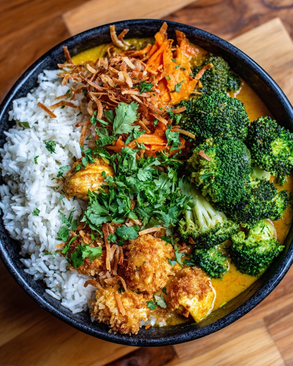 Golden Coconut Chicken Curry Recipe - Recipe Image