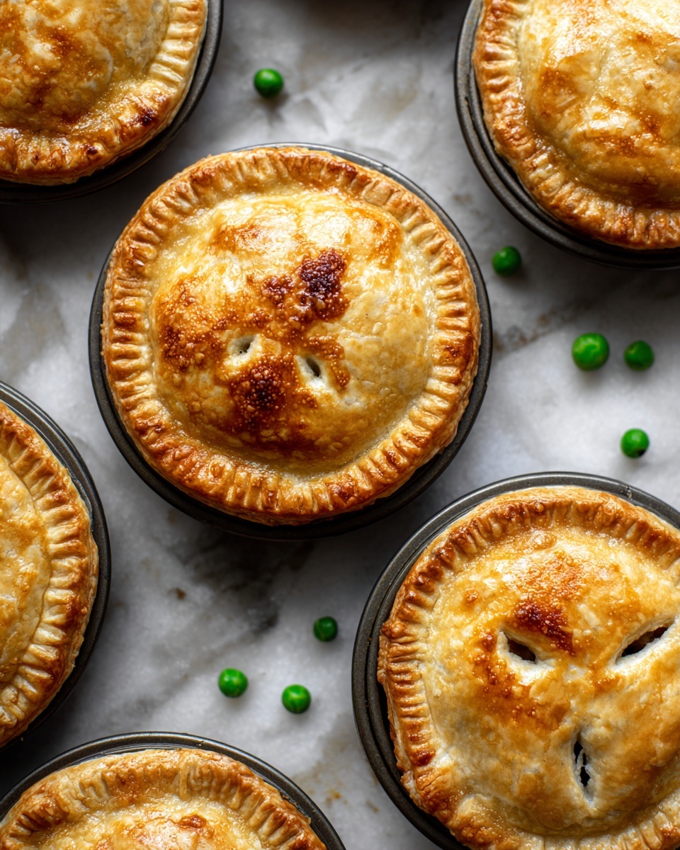 Muffin Tin Chicken Pot Pies Recipe - Recipe Image