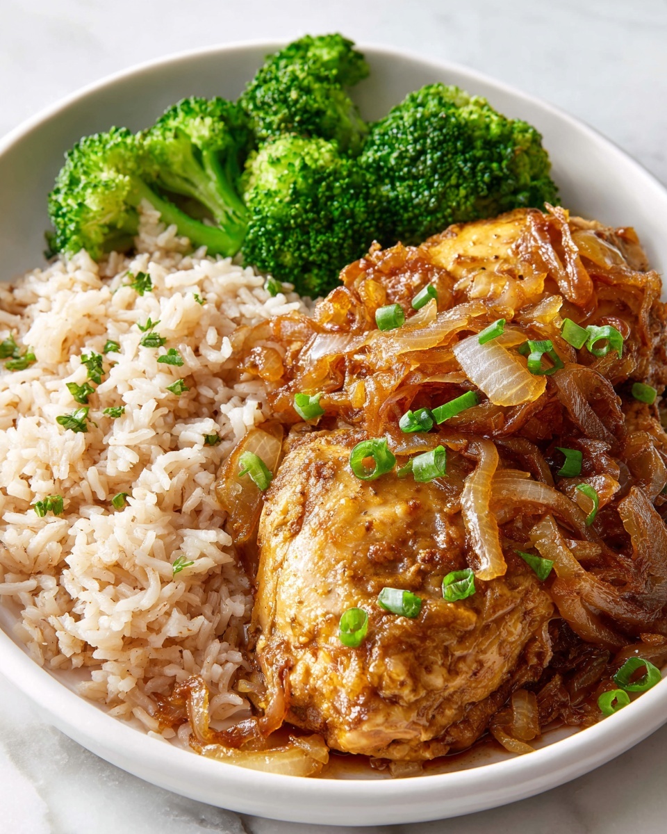 Lazy Day Creamy Chicken & Rice Dinner Casserole Recipe - Recipe Image