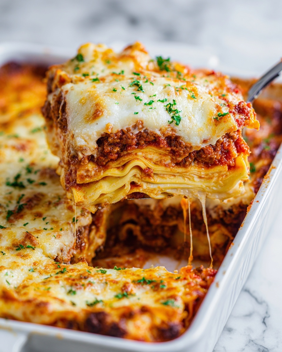 Buffalo Chicken Lasagna Recipe - Recipe Image