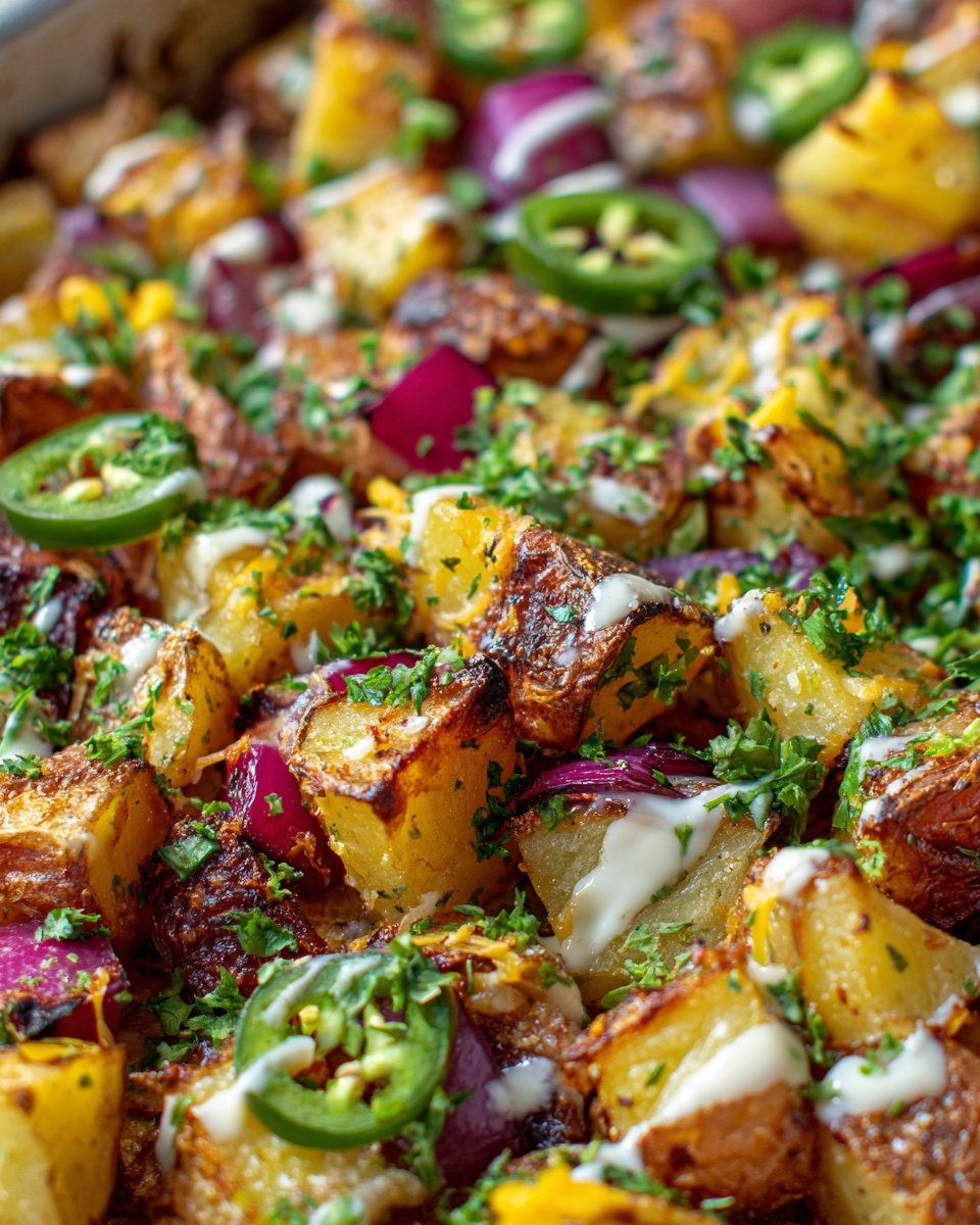 Jalapeno Popper Roasted Potato Salad Recipe - Recipe Image