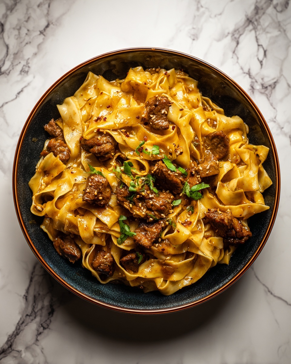Cumin Lamb Noodles Recipe - Recipe Image
