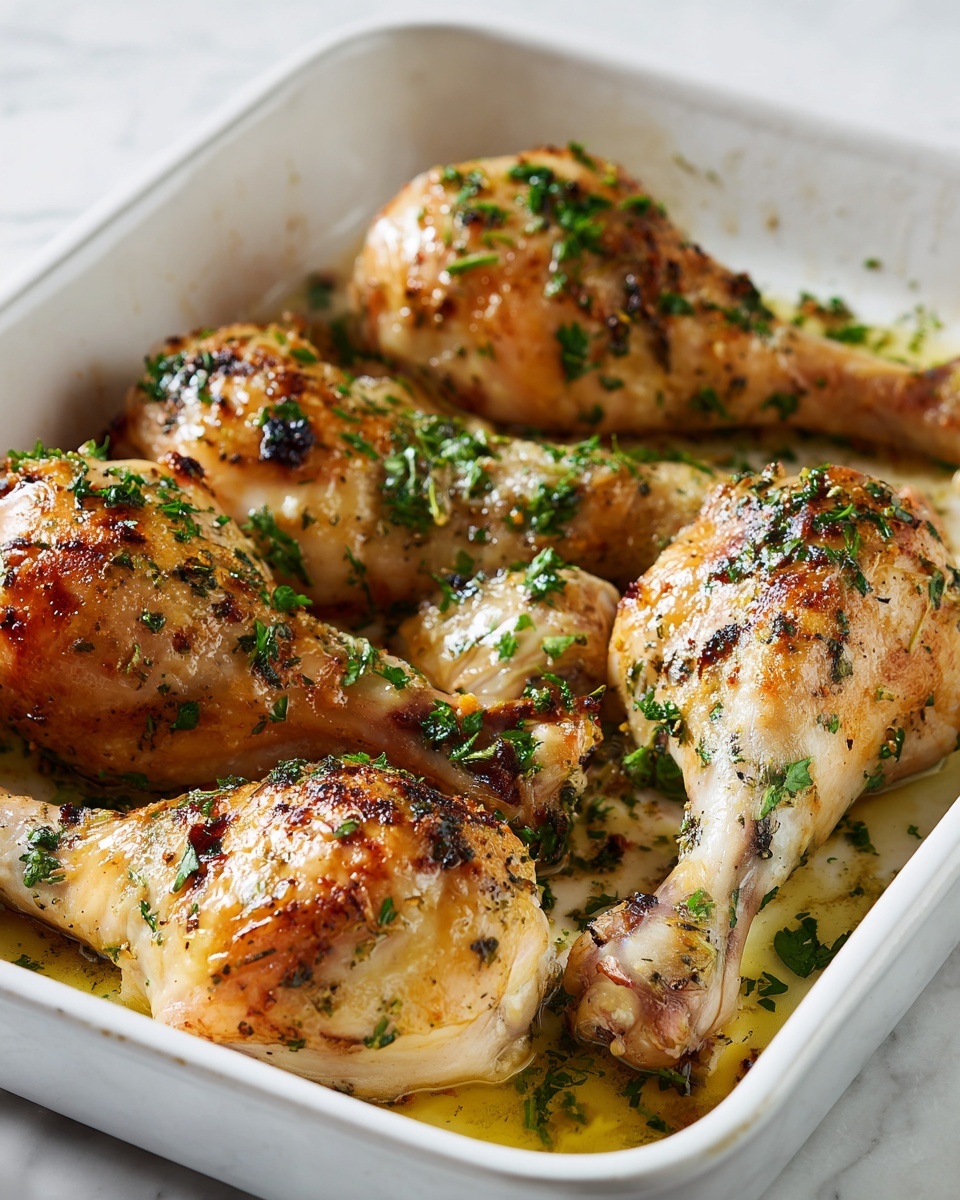 Garlic Parmesan Chicken Legs Recipe - Recipe Image
