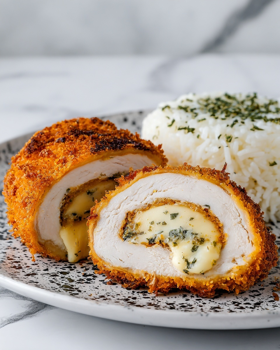 Creamy Garlic Herb Chicken Roll Ups Recipe - Recipe Image