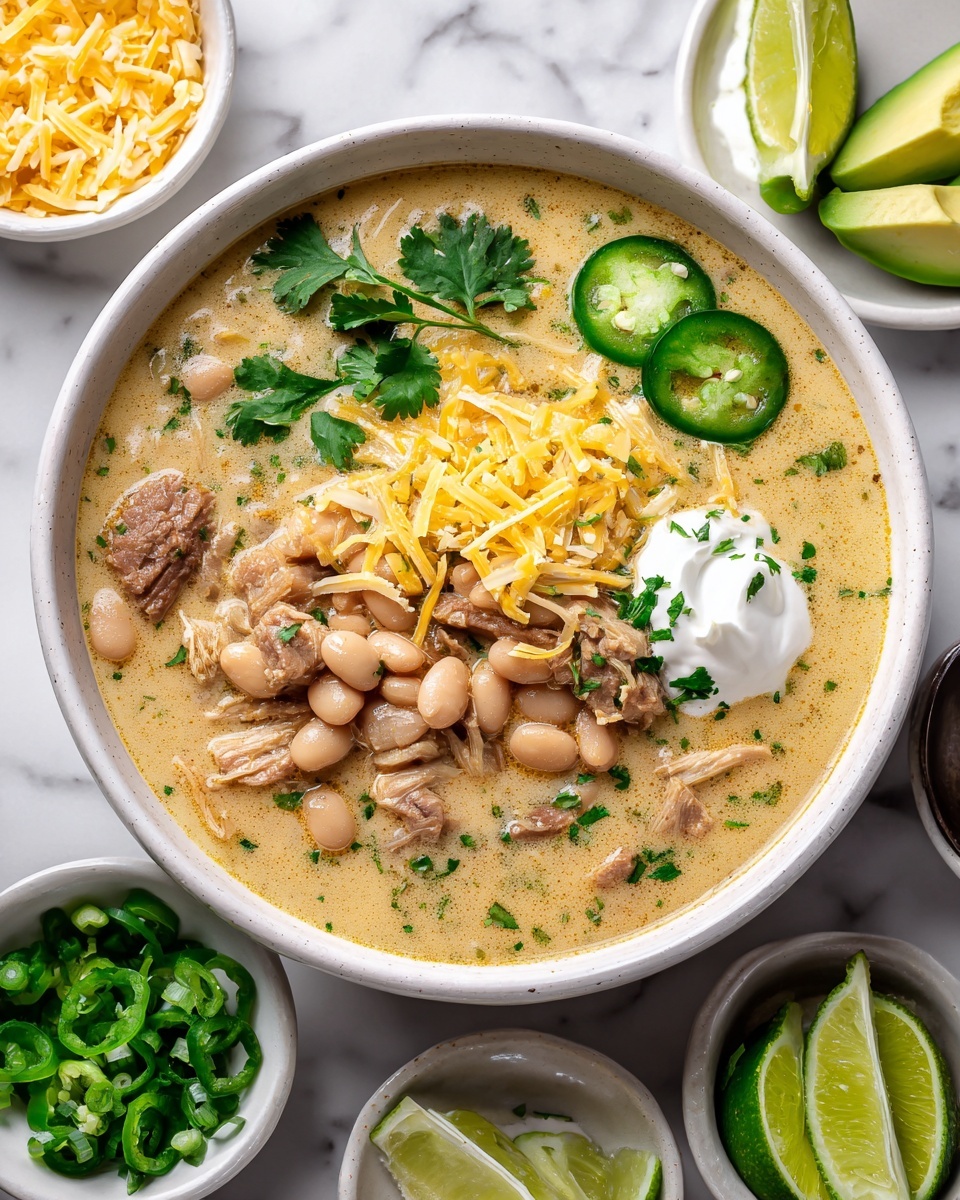 Cajun White Chicken Chili Recipe - Recipe Image