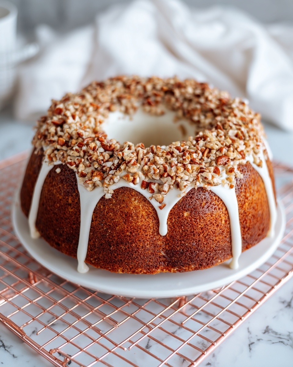 Butter Pecan Pound Cake Recipe - Recipe Image