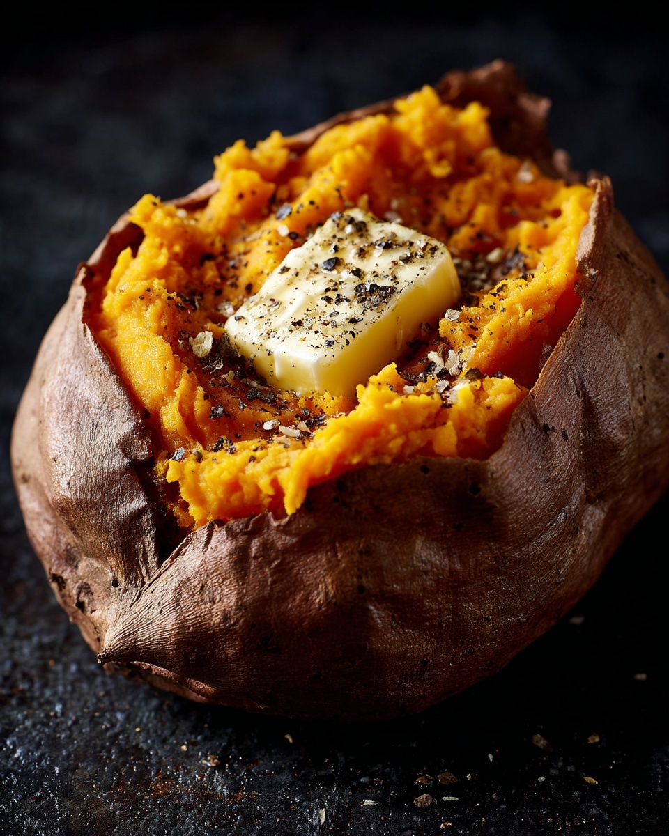 Air Fryer Baked Sweet Potato Recipe - Recipe Image